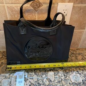 Tory Burch Ella Patent Mini Tote Bag